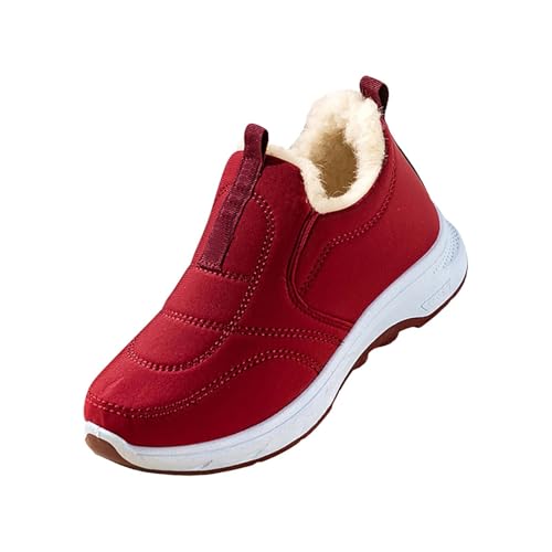 Scarpe da Donna Neve Stivali da Neve con Caldo Imbottiti Scarponcini da Trekking Stivaletti Donna Snow Offerta Inverno Boots Invernali Impermeabili Comode Scarponi Dopo Sci Resistente all'Aperto