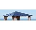 Produktbild GRASEKAMP Qualität seit 1972 Ersatzdach Hardtop Pavillon 3x3m Doppelstegplatten Polycarbonat Braun