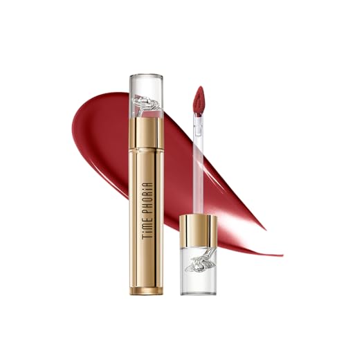 Image of Elixir Velvet-Shine Switching Lip Tint, 2-in-1 Velvet &Shine Orange Brown Lip Cream, Hydrating Long Lasting Liquid Lipstick, Blurs Lip Lines, Lightweight No-Sticky with Vitamin E 005 Kalion