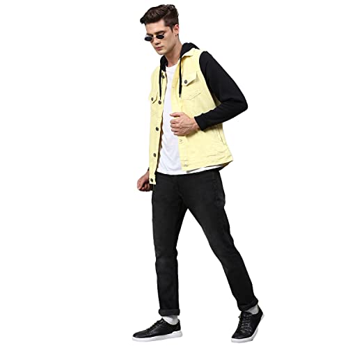 Image of Campus Sutra Men's Solid Regular Jacket