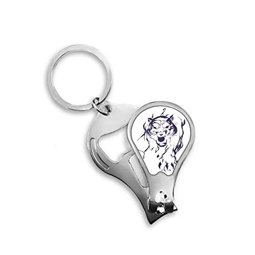 Cutter coupe-ongles tigre sauvage animal pour manucure