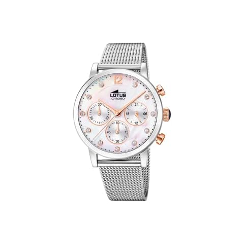 Reloj Lotus Cronógrafo Mujer Acero Inoxidable Cover