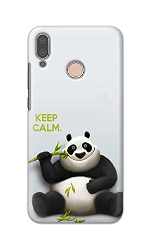 Image of PRINTFIDAA� Printed Hard Back Cover Case for Huawei P20 Lite | Huawei Nova 3e Back Cover (Cartoon Panda) -2808