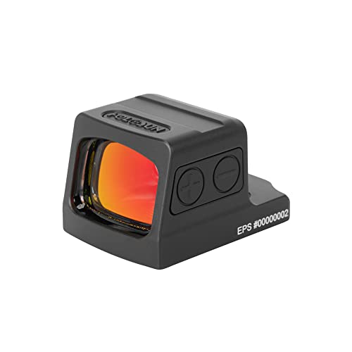Image of Holosun EPS Full Size Series 2MOA /6MOA or 2MOA with 32MOA Circle dot Options, Closed Emitter Sight, Modified RMSc, RMR Adapter Plate- Red /Green /Gold Options