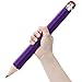 Big Pencil Giant Pencil - 35cm Purple Wooden Jumbo Graphite Giant Pencil For Kids - Adorable Fashion DIY Woodworking Toys Gifts Stationery Wood Pencil By BUSHIBU