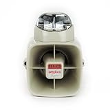 AMSECO POTTER SSX52SC SIREN AND STROBE COMBINATION - CLEAR
