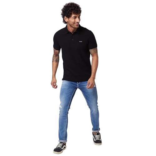 Image of Spykar Men's Rover Regular Fit Mid Rise Casual Jeans