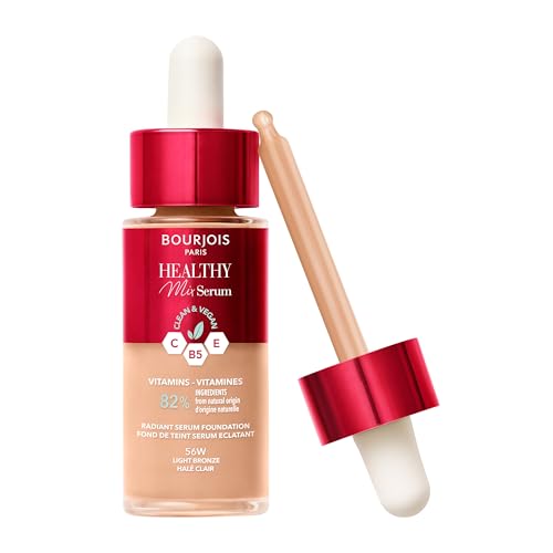 Bourjois Healthy Mix Clean & Vegan Serum Foundation 56W Light Bronze