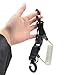 UncleS Scubas Diving Lanyard Heavy Duty Stainless Steel Spring Coiled Lanyard Quick Releases Buckle For Camera Diving Light Camera Antilost Rope