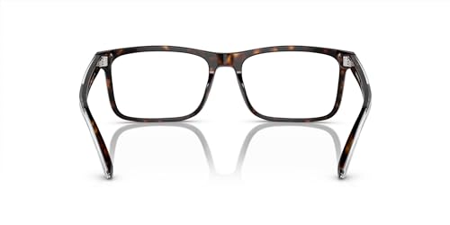 Image of Emporio Armani mens Ea3227 Square Prescription Eyewear Frames