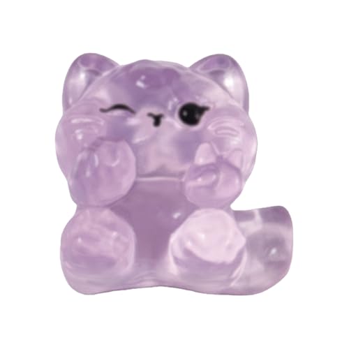 Stressabbau-Ball DIY Blasen-Pop & Pickel-Drücken, Sensorisches Entspannungsgerät Für Erwachsene Und Kinder, Hautfreundlich Tragbar (Lila)