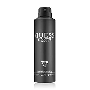GUESS Seductive Homme Deodorizing Body Spray for Men, Oriental, 6 Fl Oz