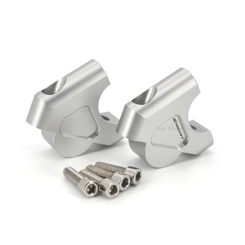 Pince traînée pour guidon R1250RT aluminium usiné anodisé de précision