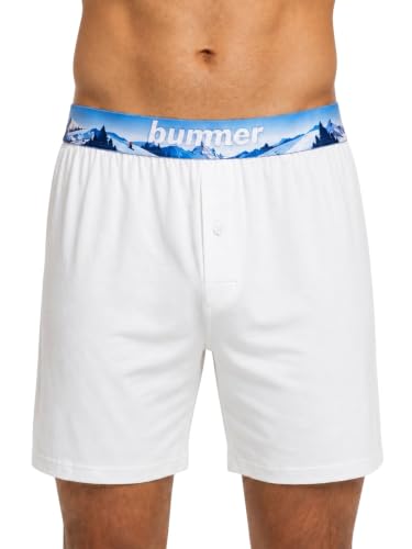 Image of Bummer Micro Modal Boxer Shorts for Men - Ultra Soft & Breathable, 3 Times Softer Than Cotton, Anti-Bacterial, Stretchable for Ultimate Comfort & Style, Pack of 1 (A Shark Tank Product)