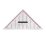 Winkelmesser, 30 cm, quadratisch, mit Griff, Geometrie, Dreieck, Mathematik, Büro...