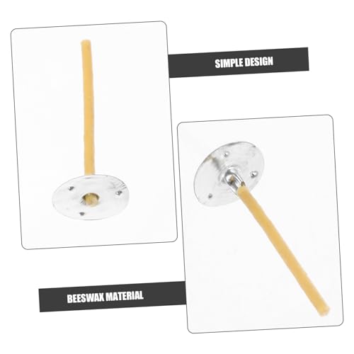 100 piezas mechas para hacer velas DIY en base de cera de abeja miniatura 3
