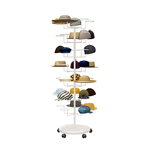 Support de rangement pour casquettes de baseball perruques métal 7 niveaux