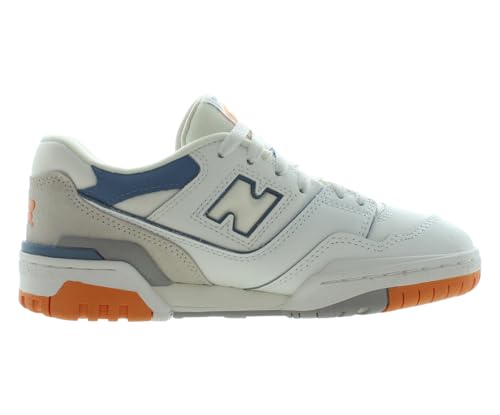 New Balance 550 GS Boys Shoes Size 5.5, Color: White/Blue