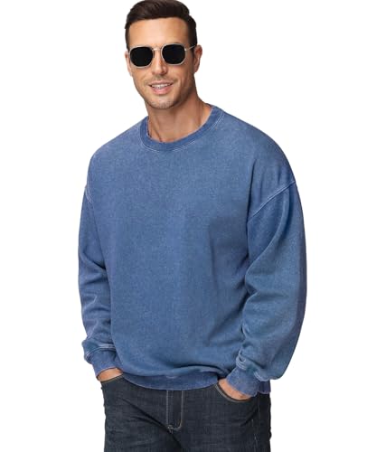 Mens Hoodies Pullover Oversized Hoodie Plush Cotton Hooded Couples Vintage Trendy Washed Streetwear Sweatshirt2