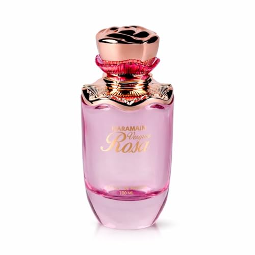 Al Haramain Vergine Rosa Extrait de Parfum 100 ml | Parfum arabe de luxe pour femme | Parfum floral et oriental longue durée | Parfum cadeau de qualité supérieure