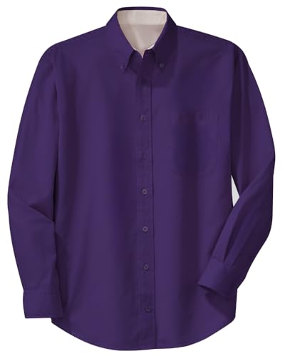 Dress Shirt, Dark Purple (4X)