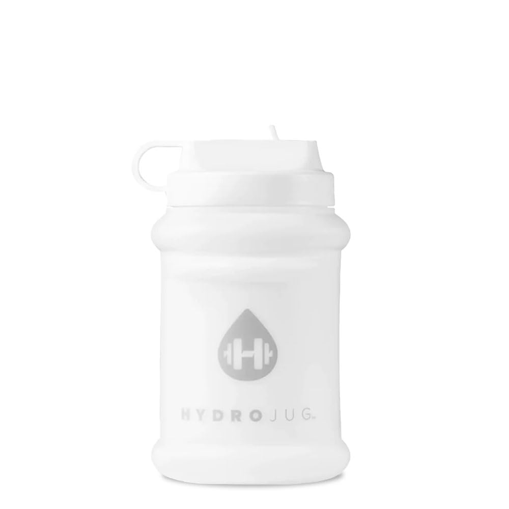 Water Bottle 32oz - Refillable, Reusable Jug With Carry Handle - Leakproof Guarantee - Great For On-The-Go Hydration - Dishwasher Safe, BPA Free