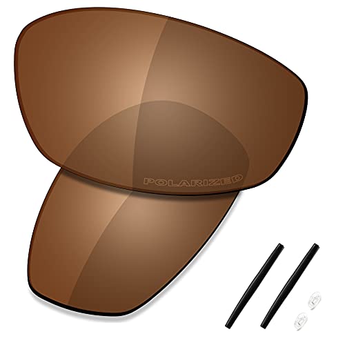 Image of SAUCER Premium Replacement Lenses & Rubber Kits for Oakley Whisker OO4141 | UV400 Protection, Anti-Scratch, Precise Fit