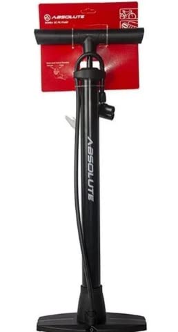 Bomba Encher Pneu Chão Pé Oficina Bike Moto Absolute Lc 3860