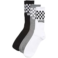 Vans Logotipo Classic Check Crew, negro/blanco, L, negro/blanco,