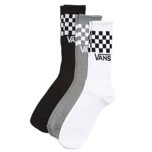 Vans Classic Check Crew logo, Black/White, M