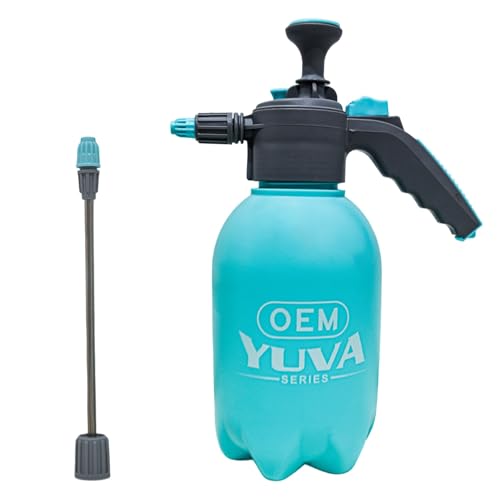 Image of OEM YUVA Series 2L Garden Pressure Sprayer (Blue) with Extension Rod for Plants, Pesticide Use, and Surface Cleaning - Multipurpose Water Sprayer