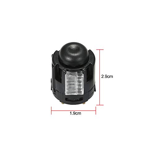 Sangmei Transmissão Overdrive Lockout Switch Gear Shifter Button Compatível com Ford Handle Bezel Ca