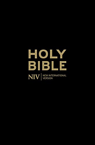 NIV Popular Cross-Reference Bible (Black Leather)