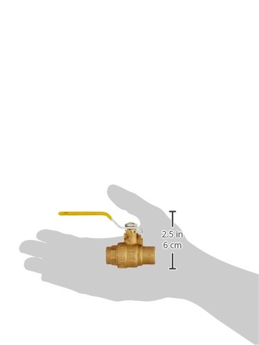 Válvula de bola resistente Mueller 107-853NL ideal para sistemas de tuberías domésticas 4