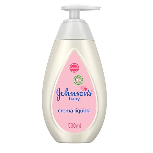 Johnson's Baby – Lotion hydratante (500 mL) – Testé par des pédiatres et des dermatologues – Formule sans colorants – Avec un pH équilibré