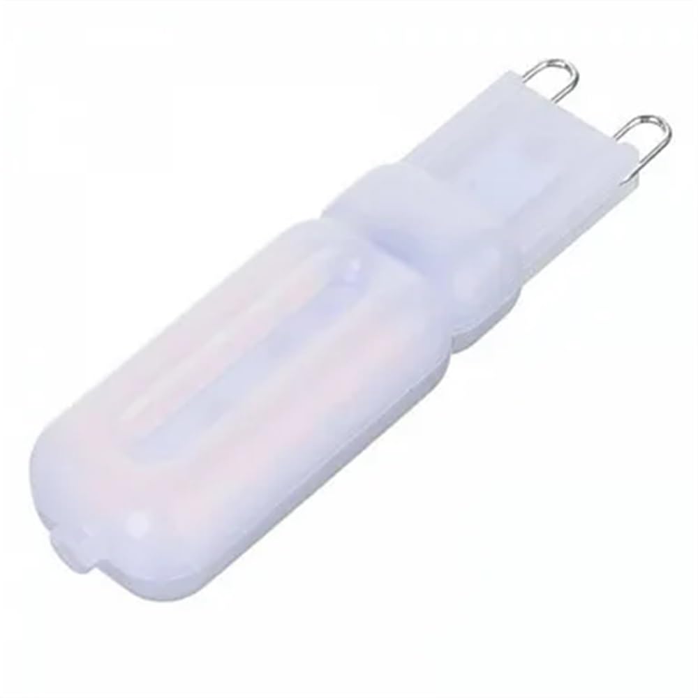 XYAL Lampadine, Confezione da 20, Lampada Faretto LED AC220V Dimmerabile 4W G9 SMD2835 450-550Lm Lampada LED a mais Illuminazione a 360 gradi(Cold White)