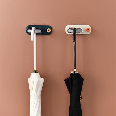 Tusmad Punch-Free Mop Hook Strongly Adhesive Wall-Mounted Household Traceless Storage Mop Clip Bathroom Hanging Mop Rack Gadgets Pack 2 (B09H35PCQB) Amazon Price History, Amazon Price Tracker