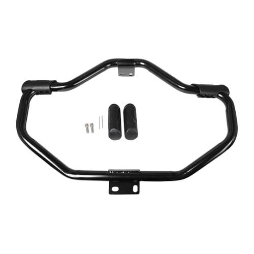 Protection moteur Sportster XL1200 XL883 anti-chute noir brillant