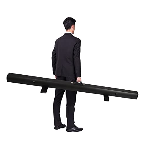 Myoyay 84 Inch Manual Pull Up Projector Screen 4:3 4K Hd Floor Standing Projector Screens Portable And Retractable Video Projection Screen Movie Screens For Indoor Outdoor Home Hotel School Office thumb #2