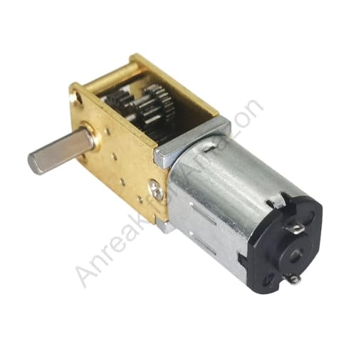 Image of 2Pcs DC 12V 68RPM Φ3x8mm Short Shaft GW1812 N20 Small DC Worm Drive Motor 3-12V 4-381RPM High Torque Gearbox (12-68)