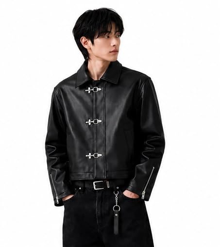 STYLEVERSE-stay in style Styleverse Boxy Fit Oversized Faux Leather - Image 8