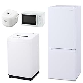 ⭐︎左右付け扉冷蔵庫／8㌔洗濯機/レンジ/1〜2人暮らし最適！/美品3点セット Amazon.co.jp: 洗濯機 - 洗濯機・乾燥機: 大型家電