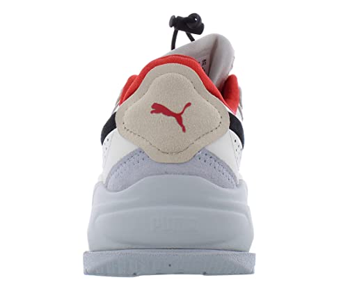 PUMA Women's Orkid Retro Grade Sneakers, Vaporous Grey-Burnt Red, 9 Medium US4