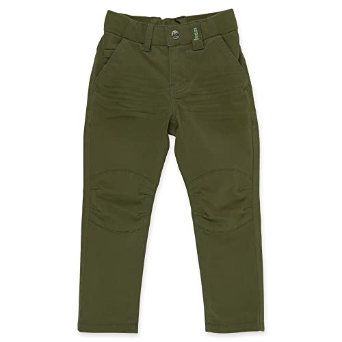 Pantalón de vestir niños sigikid antitirones en algodón biológico verde oscuro