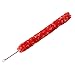 1 Piece Lightweight Red Nylon 39cm Length Practical Flute Cleaning Saver Swab Brush Pad Saver Moisture Woodwind Flute Parts - -