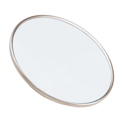 Miroir grossissant x30 doré de 6 pouces à triple ventouse stable