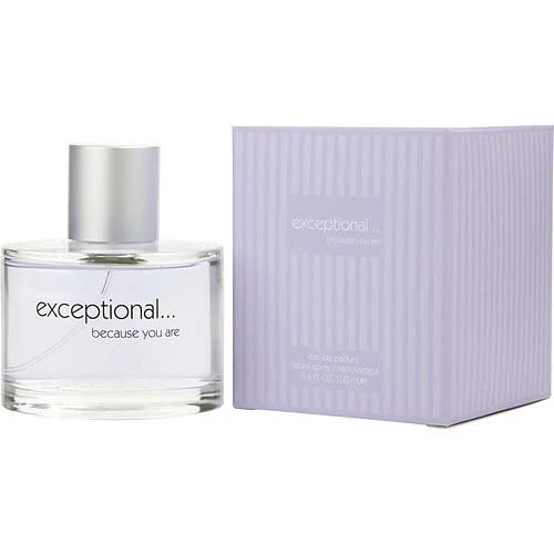 EXCEPTIONAL-BECAUSE YOU ARE by Exceptional Parfums EAU DE PARFUM SPRAY 3.4 OZ for WOMEN