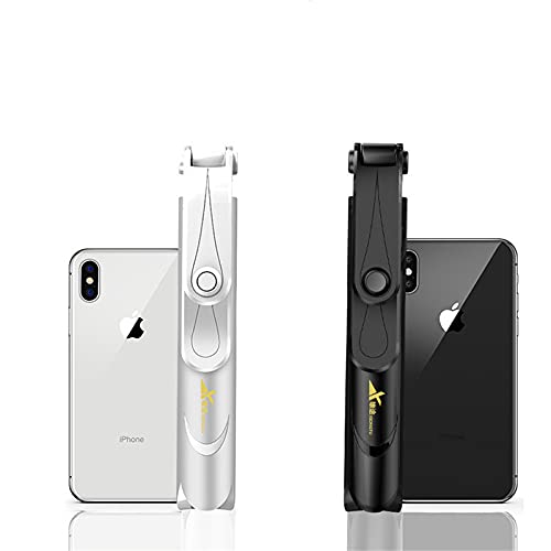Trípode palo selfie blanco con disparador monopié para móviles Android 4