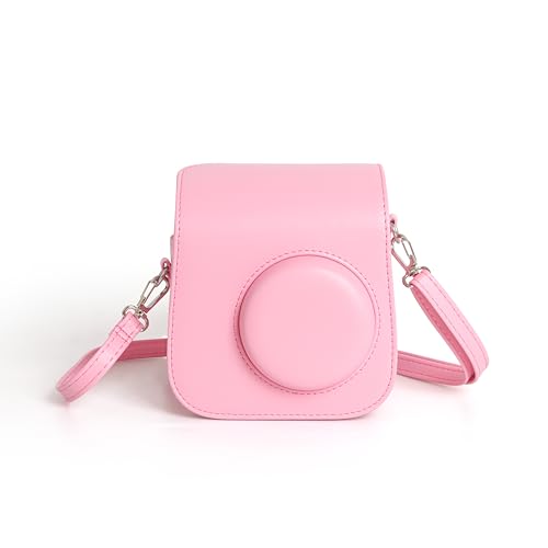 Funda para cámara Fujifilm Instax Mini 7+ / SE en PU rosa miniatura 6