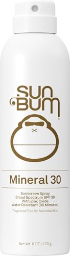 Image of Sun Bum Mineral SPF 30 Sunscreen Body Spray - 6 oz